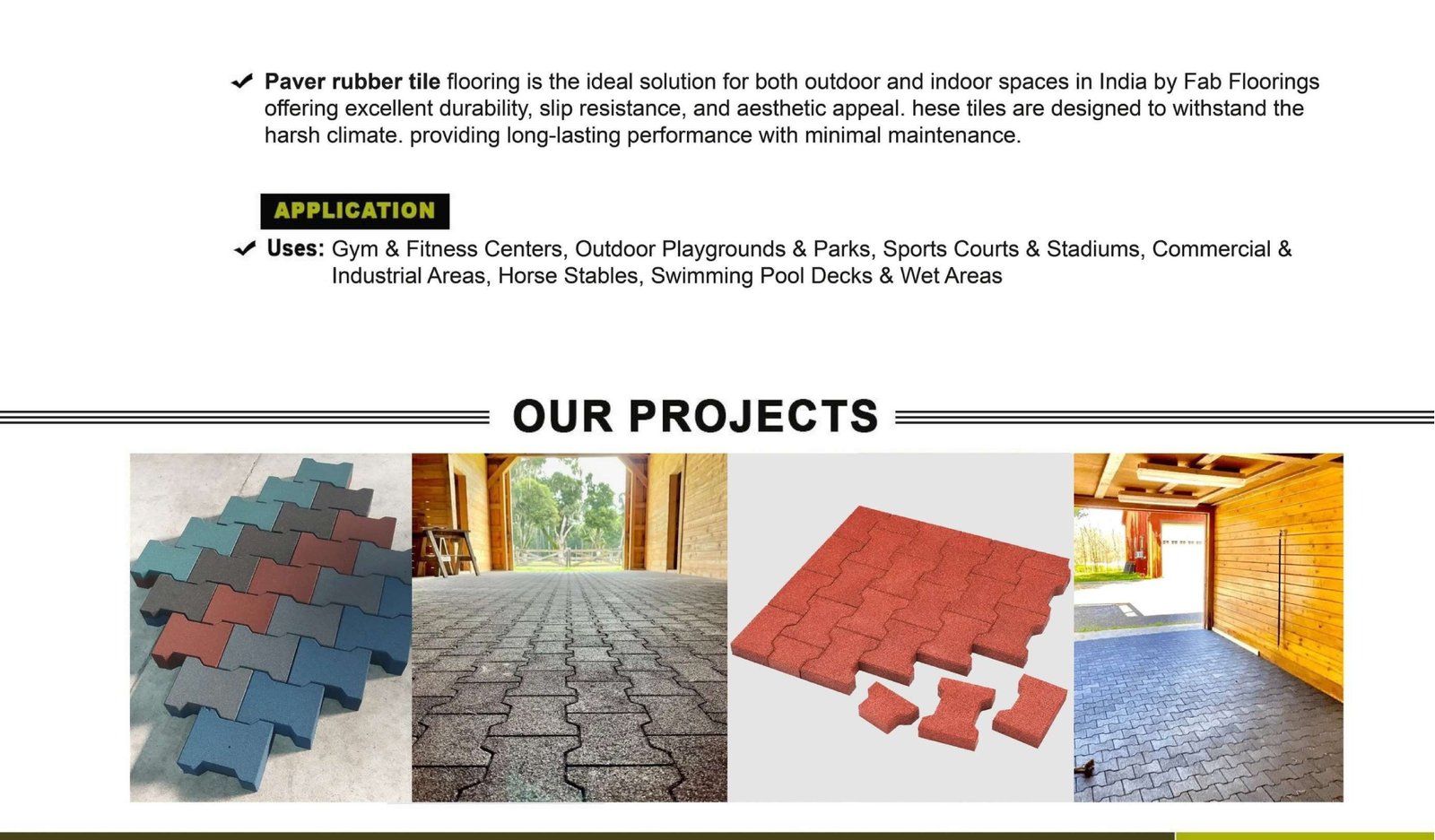 EPDM Rubber Colors and Percentages